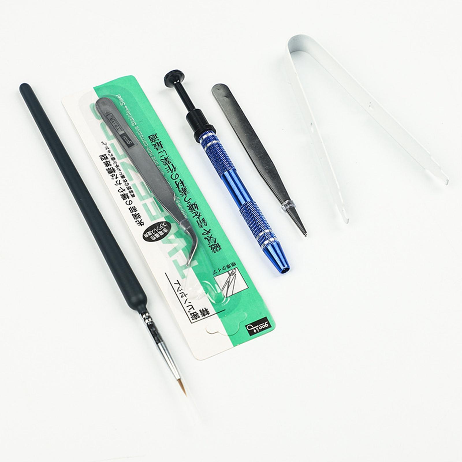 5Pcs Mechanical Keyboard Switch Brushes Tool Kit for Stabilizer