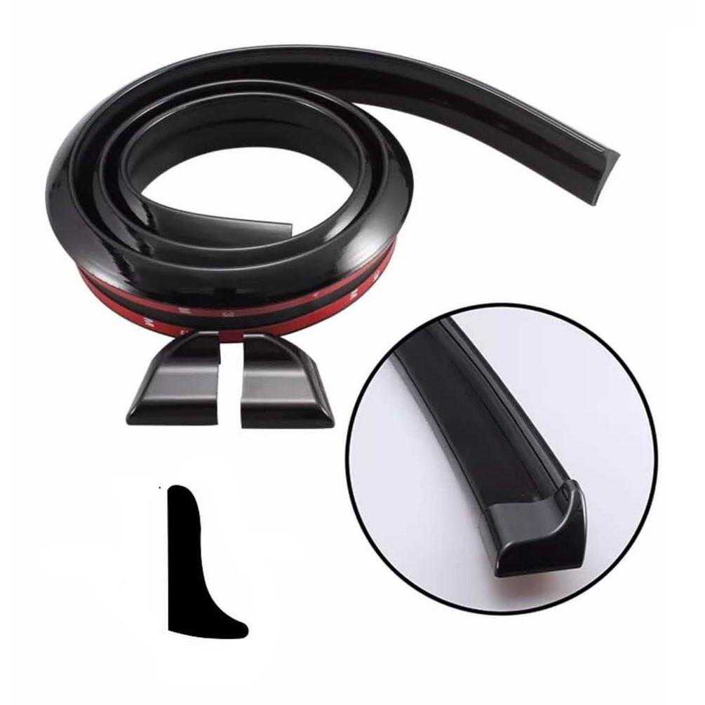 Phụ kiện ô tô |  Đuôi Gió, Cánh Lướt Gió Cao Su Vân Carbon 3D Xe Ô Tô Phong Cách Thể Thao - Cao cấp dài 1,38m, Cao cấp dài 1,38m