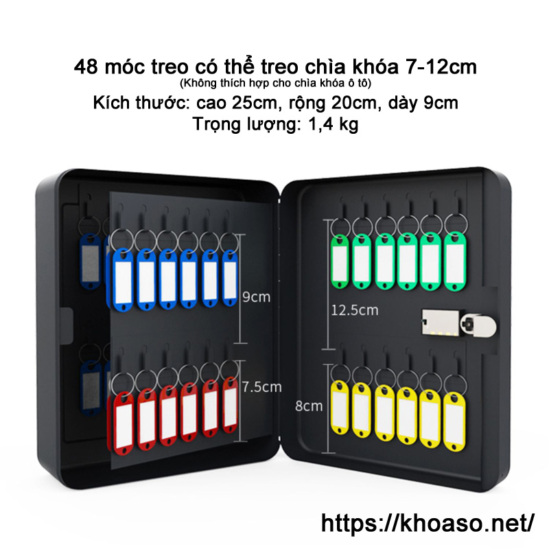 Hộp đựng khóa 20 chìa