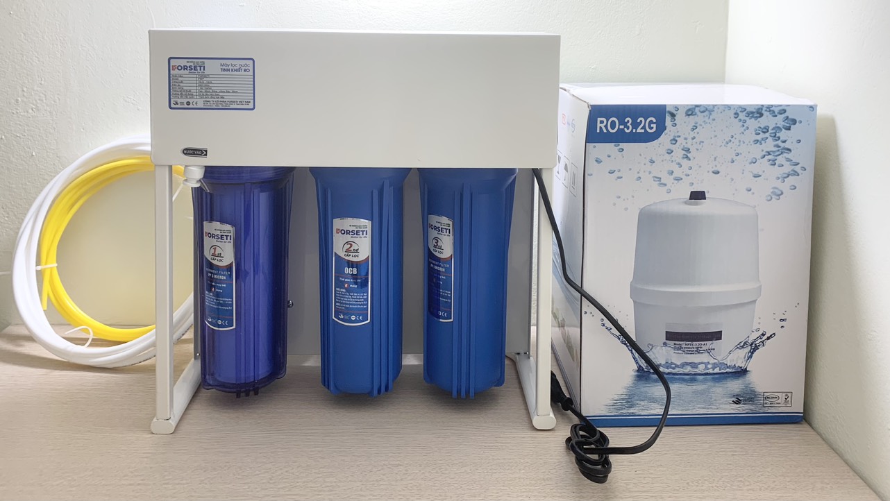 Máy lọc nước Forseti FWP-888-U9 công nghệ RO 9 cấp để gầm - Hàng chính hãng, Bảo hành 2 năm