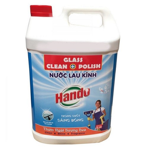 Nước lau kính thơm Hando 5L