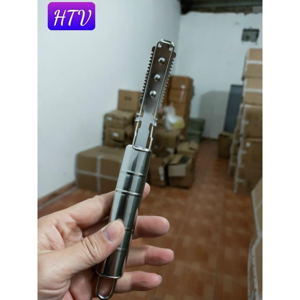 Dụng cụ cạo lông, dao cạo lông ...inox không gỉ tiện dụng sạch sẽ kèm dao lam