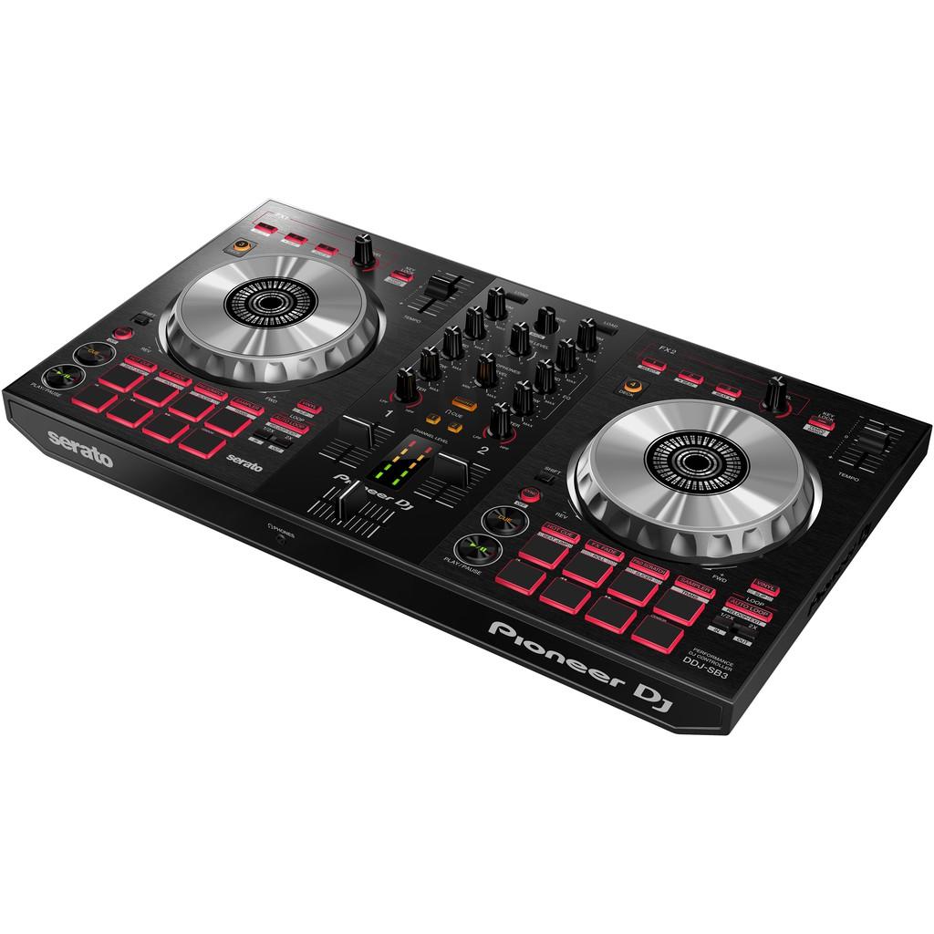 Máy DJ Controller DDJ-SB3 (Pioneer DJ) sử dụng Serato DJ - Hàng Chính Hãng