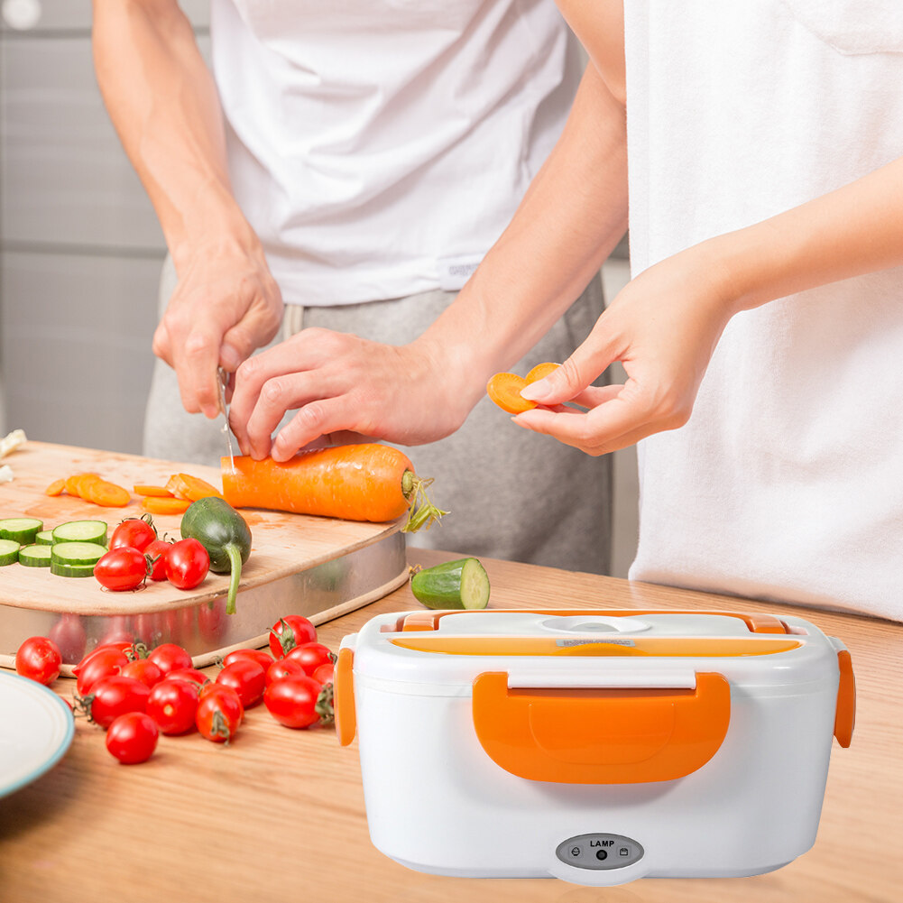 Hộp Cơm Điện Hâm Nóng Văn Phòng MI-40 - Màu Ngẫu Nhiên - Hàng Chính Hãng