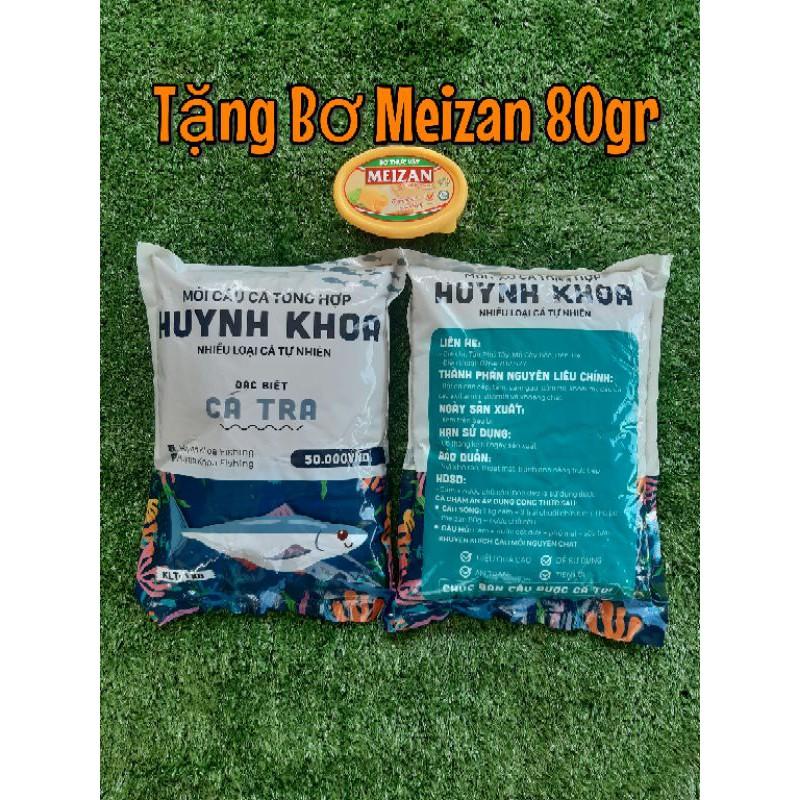 Combo 2 Gói Mồi Cám Huỳnh Khoa tặng Hộp Lưỡi