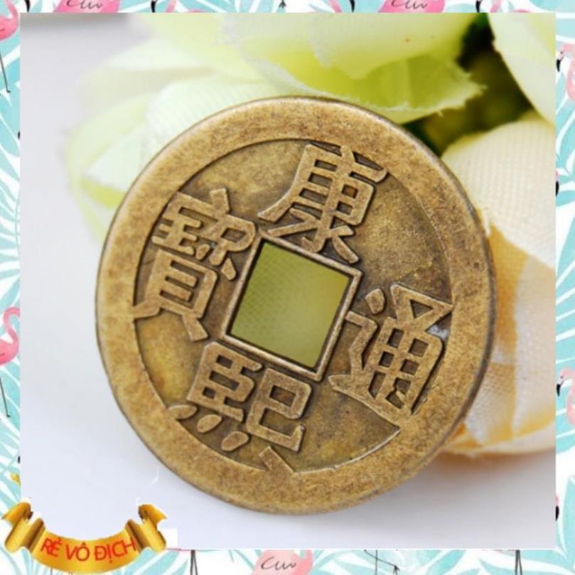Tiền Xu ️️ Bộ 10 Đồng Xu Ngũ Đế Phong Thủy Cầu Tài Lộc-1 206229 ️Evoucher️