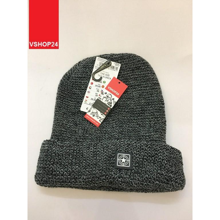 MŨ LEN BEANIE VNXK NY MÀU ĐEN 120 (CODE: MLE120)