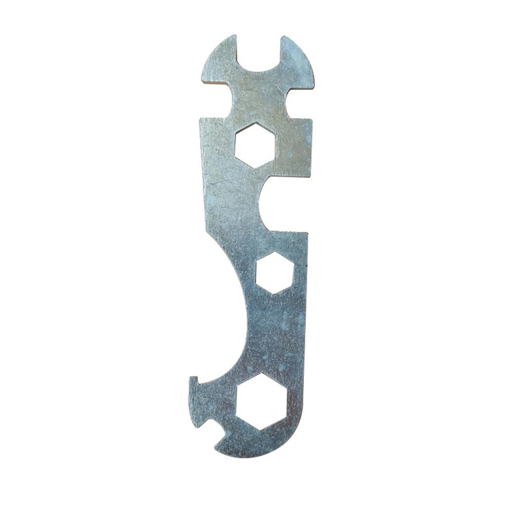 Bike Wrench Steel Galvanized for Mountain Bike Spanner