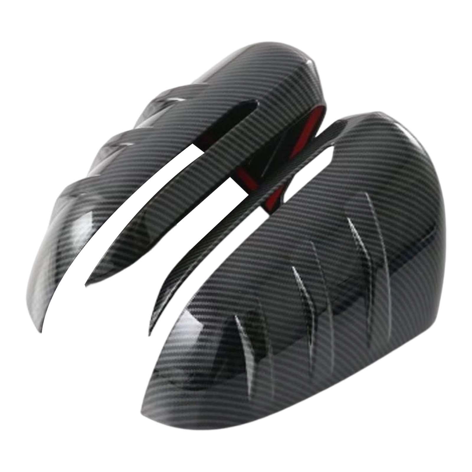 Rearview Mirror Cover Trim Durable Exterior Accessory Decoration for Automobile
