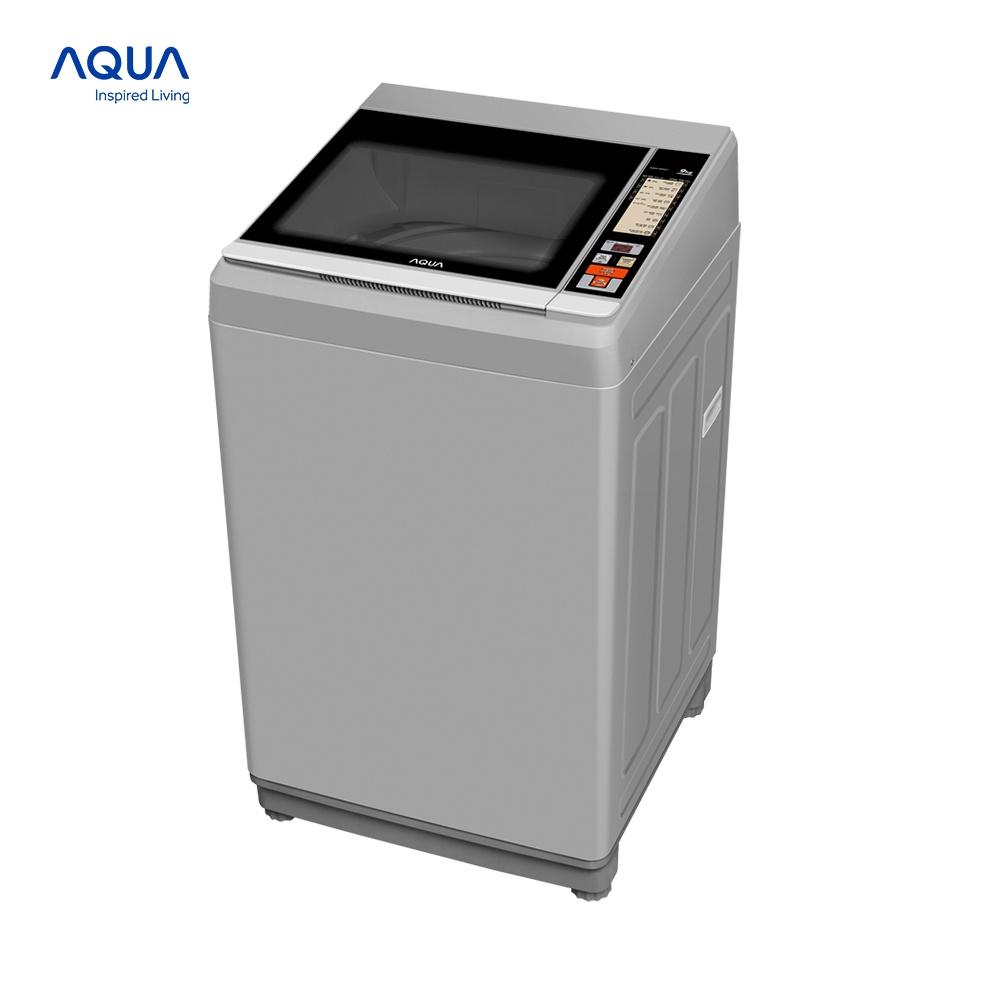 Hình ảnh Máy giặt cửa trên 9kg Aqua AQW-S90CT.S - Hàng chính hãng - Chỉ giao HCM, Hà Nội, Đà Nẵng, Hải Phòng, Bình Dương, Đồng Nai, Cần Thơ