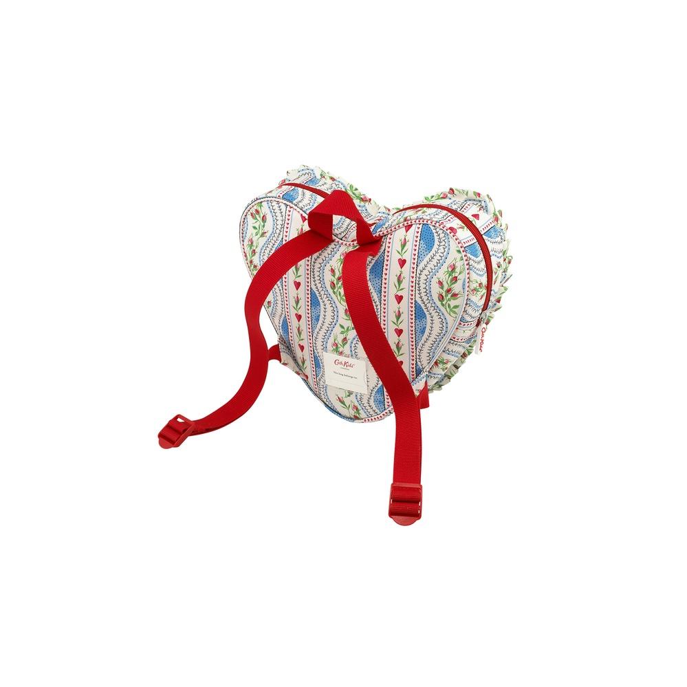 Cath Kidston - Balo trẻ em Kids Small Heart Backpack Endless Love - 1029604 - Blue