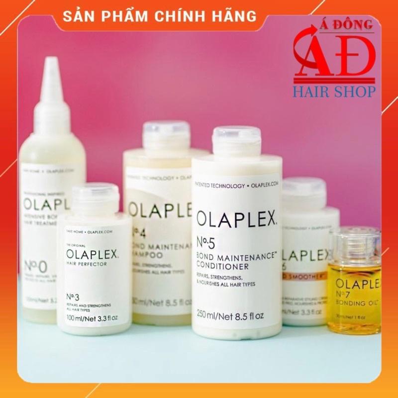 DẦU GỘI XẢ Ủ DƯỠNG OLAPLEX 0 3 4 5 6 7 8 USA PHỤC HỒI TÓC HƯ TỔN DO UỐN TẨY NHUỘM