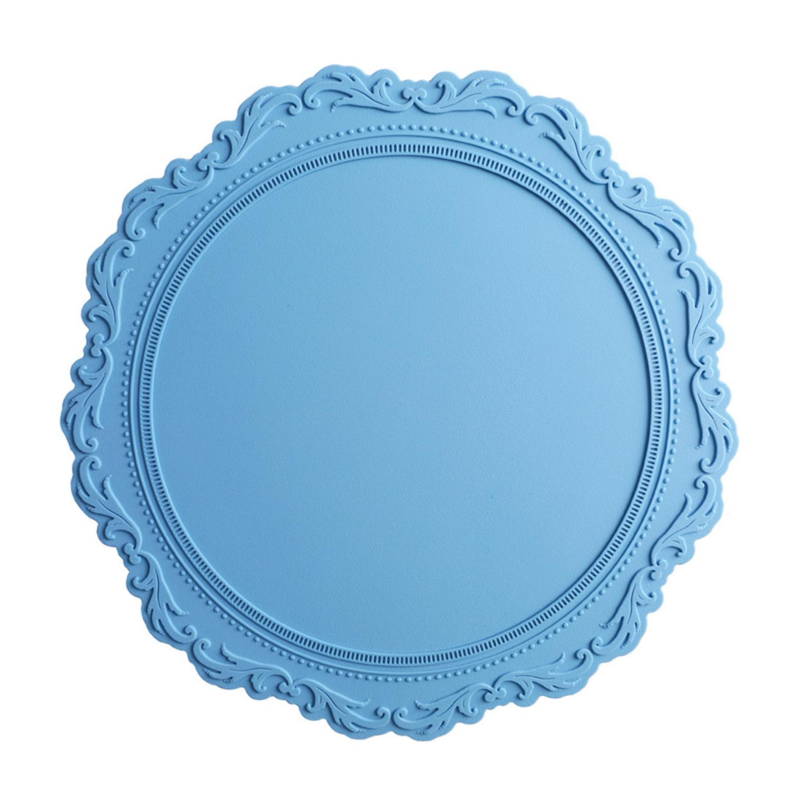 Silicone Place Mats Tableware Utensil Pad Table Mats for Cup Mug Pot