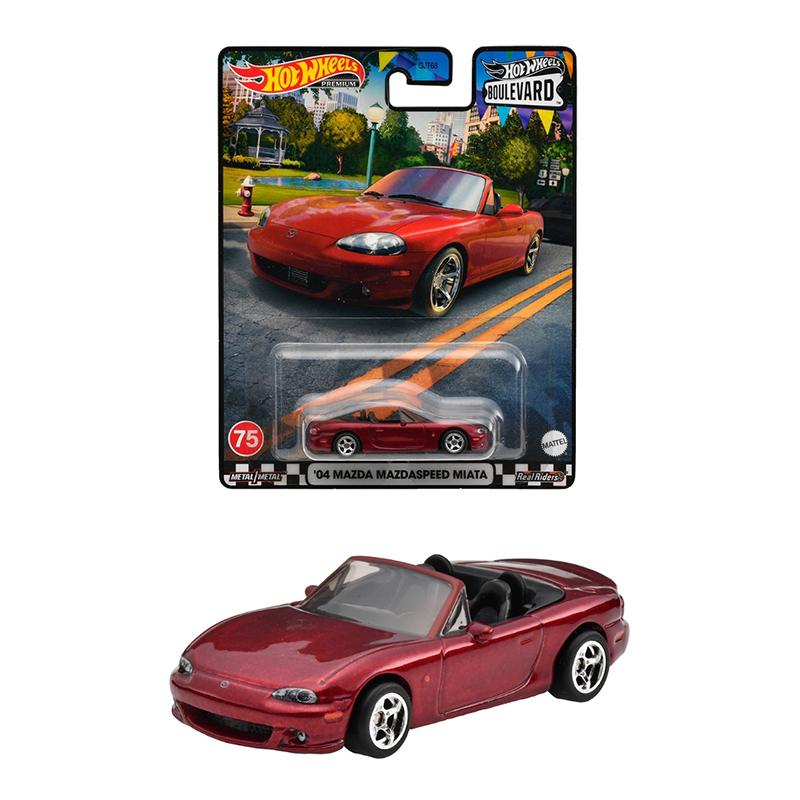 Đồ Chơi Siêu Xe  HOT WHEELS Boulevard 03 Mazda Mazdaspeed Miata HKF22/GJT68