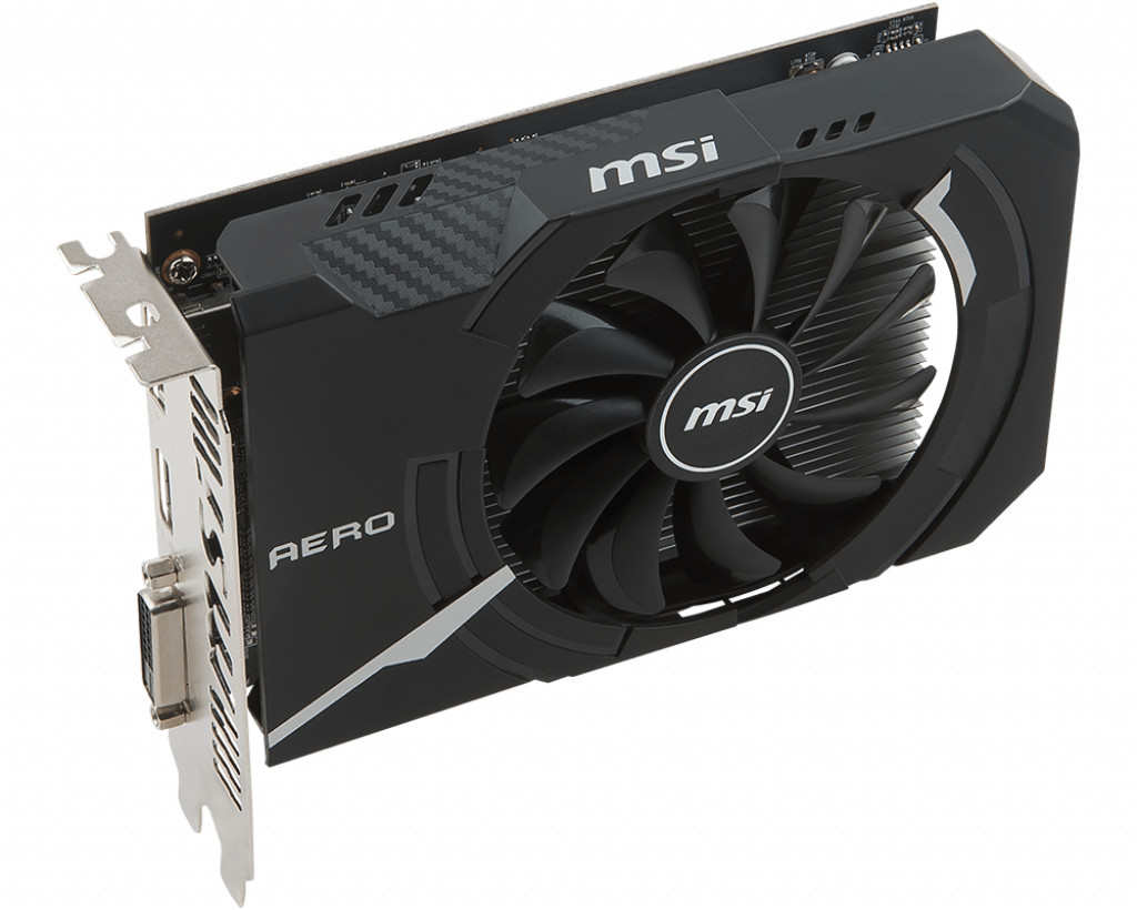 Card đồ họa VGA MSI Radeon RX 550 AERO ITX 4G OC GDDR5 128-bit - Hàng Chính Hãng