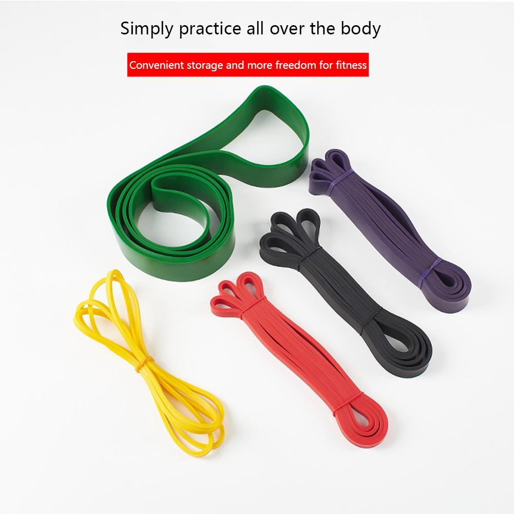 Băng đàn hồi 2080mm cho các dải cao su thể dục Băng sức đề kháng tập thể dục kéo dài Fitnes Belt kéo lên đào tạo Pilates Yoga Color: Purple