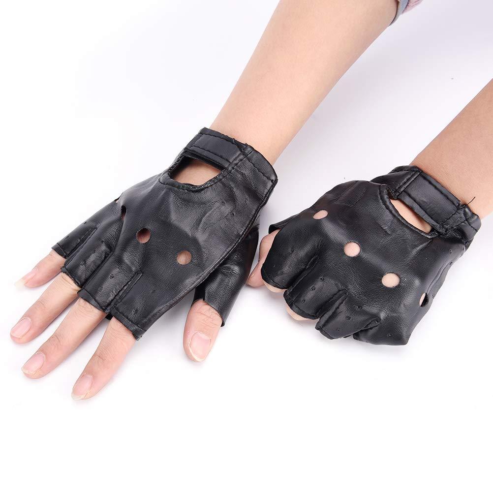 1 đôi găng tay da chiến thuật hở ngón