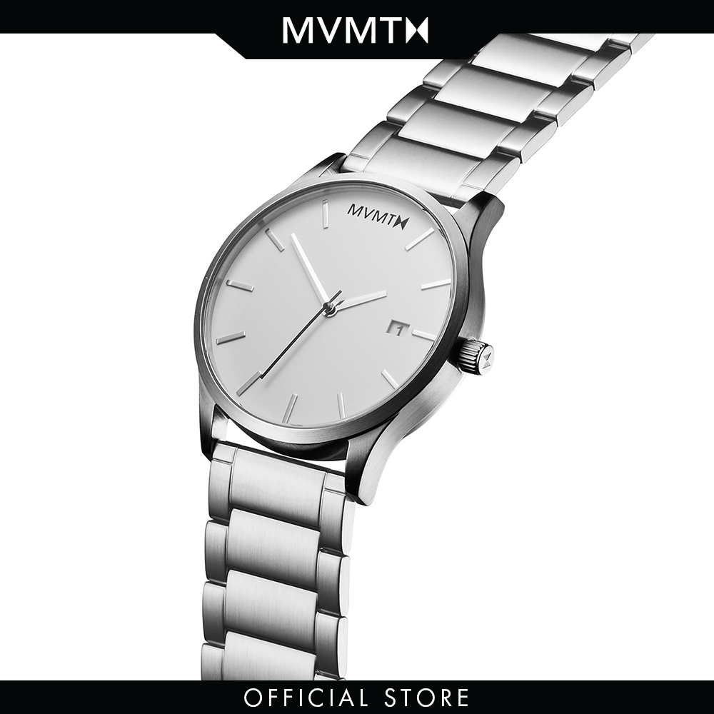 Đồng hồ Nam MVMT dây thép không gỉ 45mm - Classic D-L213.1B.131