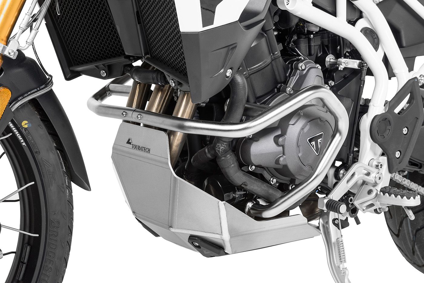 Khung bảo vệ phía dưới thép không rỉ Triumph Tiger 900 Rally