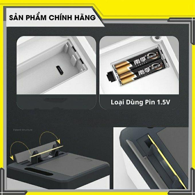 Hộp Tăm Thông Minh Cảm Biến Hồng Ngoại Tự Động Đưa Tăm