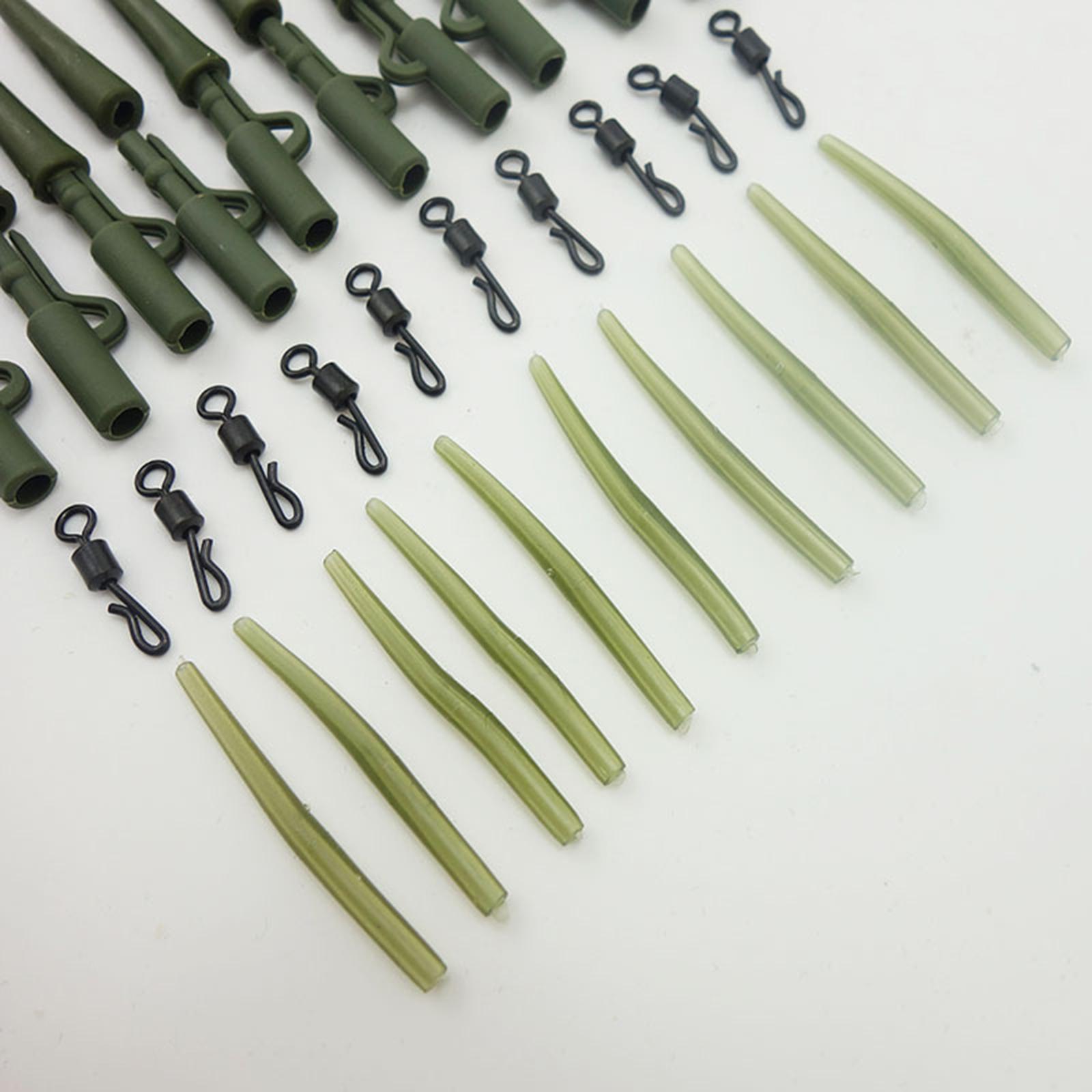40-in-1 Carp Fishing Tackles Sea Fishing Rolling Swivels Terminal Tackle