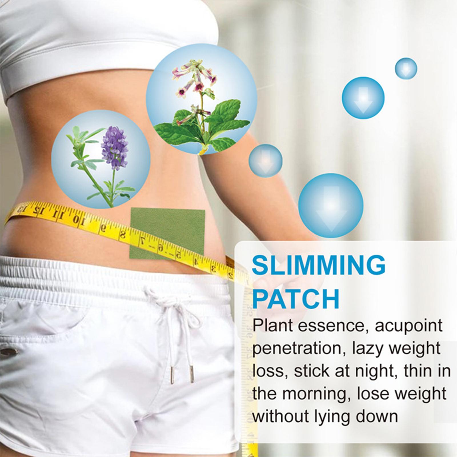 Sumifun 8 Patches Sliming Patch Navel Sticker Anti-Obesity Fat Burning for Losing Weight Abdomen Slimming Patch Paste