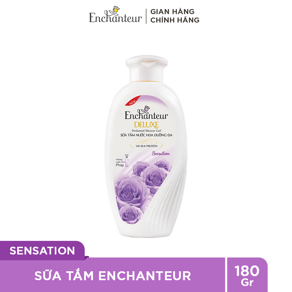 Sữa tắm Enchanteur hương Sensation 180G