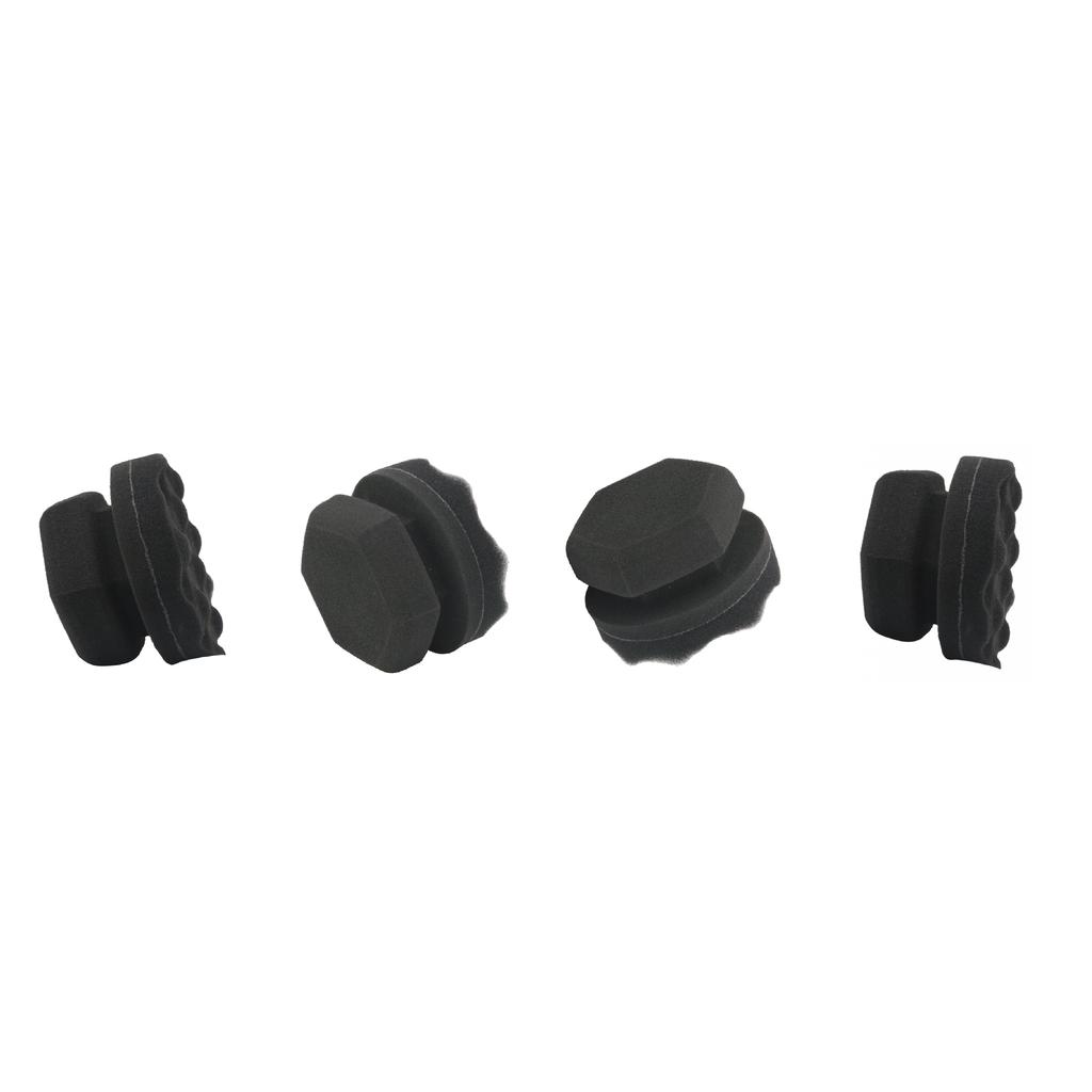4PCS Auto Car Soft Polishing Pads 8cm and 11cm for Car Polisher Cleaning Pads