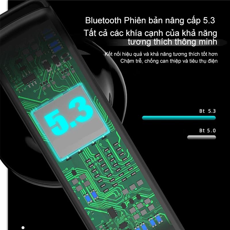 Tai nghe Goojodoq E90 TWS Bluetooth có Mic không dây có hộp sạc Màn hình hiển thị nguồn điều khiển bằng cảm ứng
