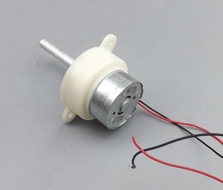 Motor giảm tốc mini 300 điện áp 6V - 12V tốc độ 5 - 10 vòng chạy êm thích hợp làm bàn xoay trưng bày sản phẩm - LK0173