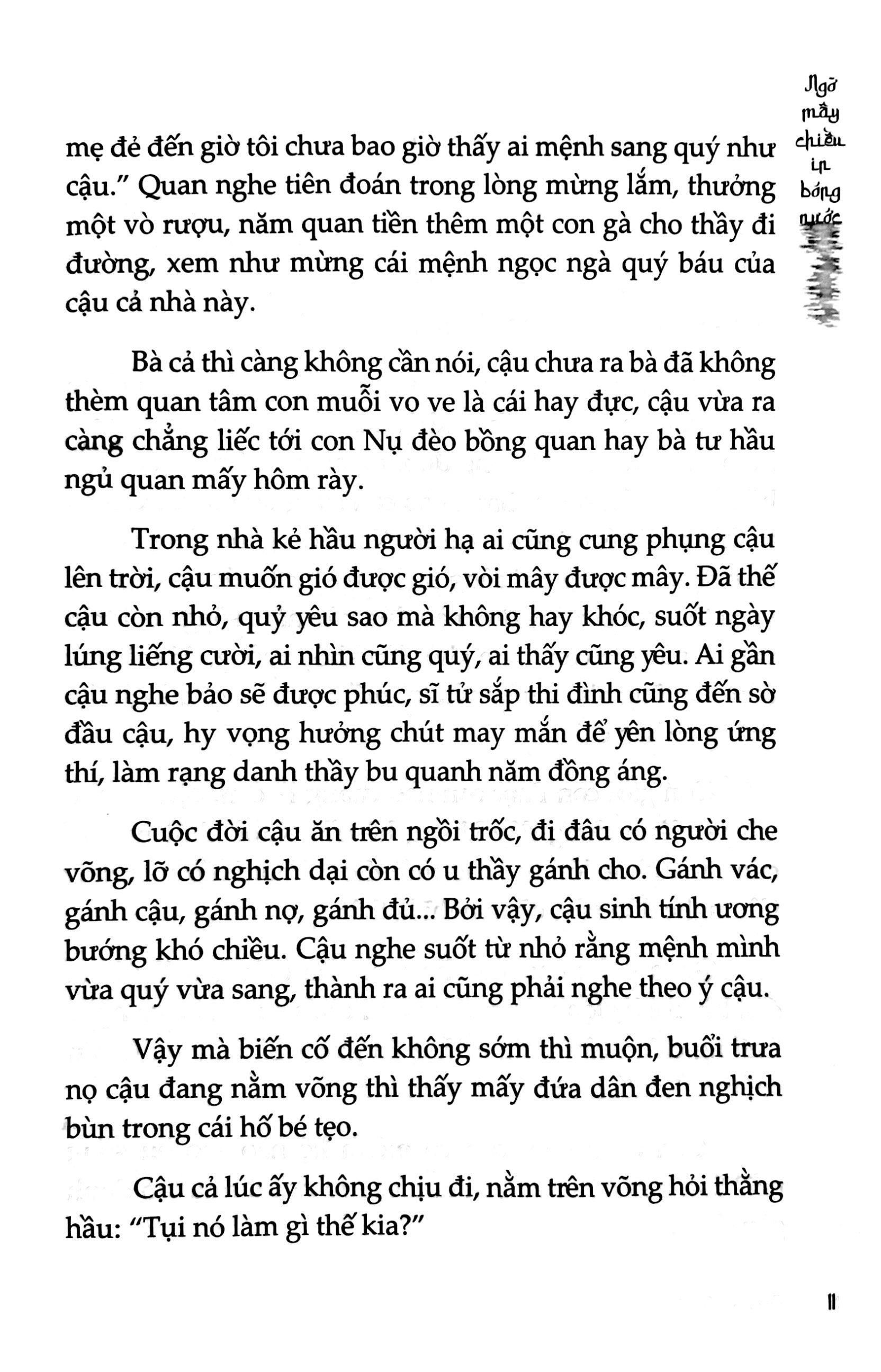 Sách - Ngỡ Mây Chiều In Bóng Nước