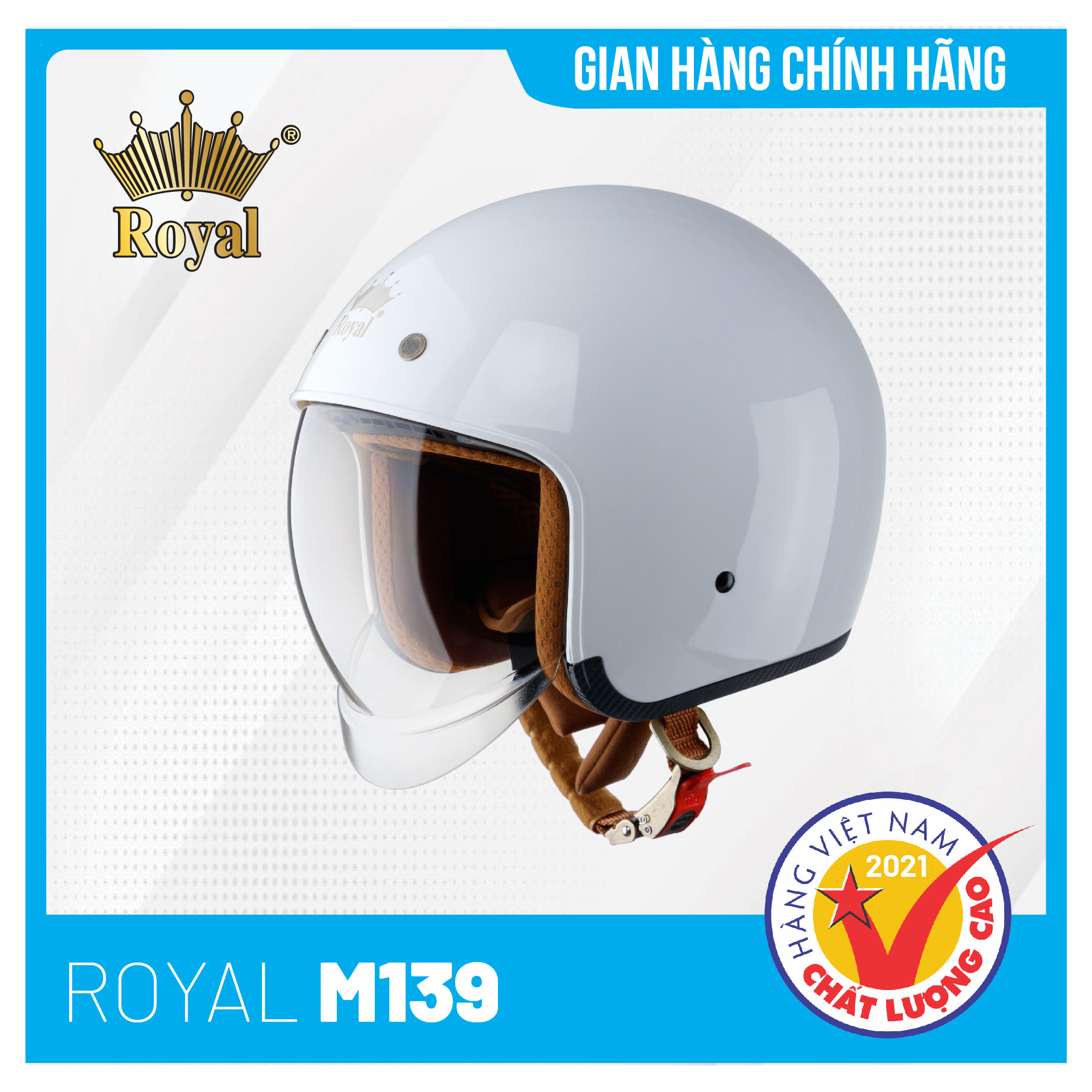 Hình ảnh Mũ Bảo Hiểm 3/4 Đầu Royal M139 Hình ảnh Mũ Bảo Hiểm 3/4 Đầu Royal M139