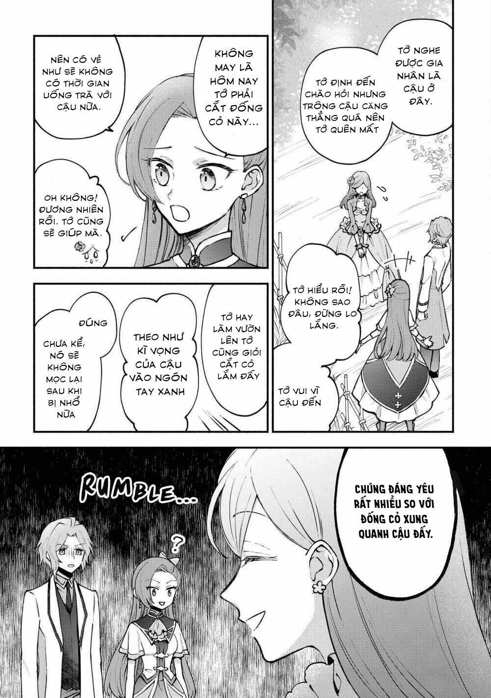 ngoại truyện sau khi được tái sinh, tôi bị kéo vào game otome với vai trò nữ ác nhân chapter 3 3