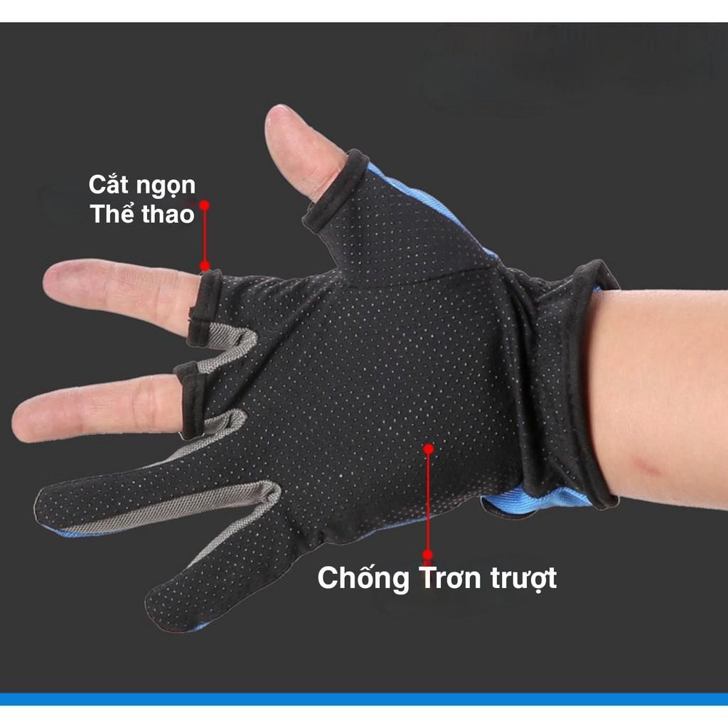 Găng Tay, Bao Tay Nam Cụt Ngón Cao Cấp Chống Trượt