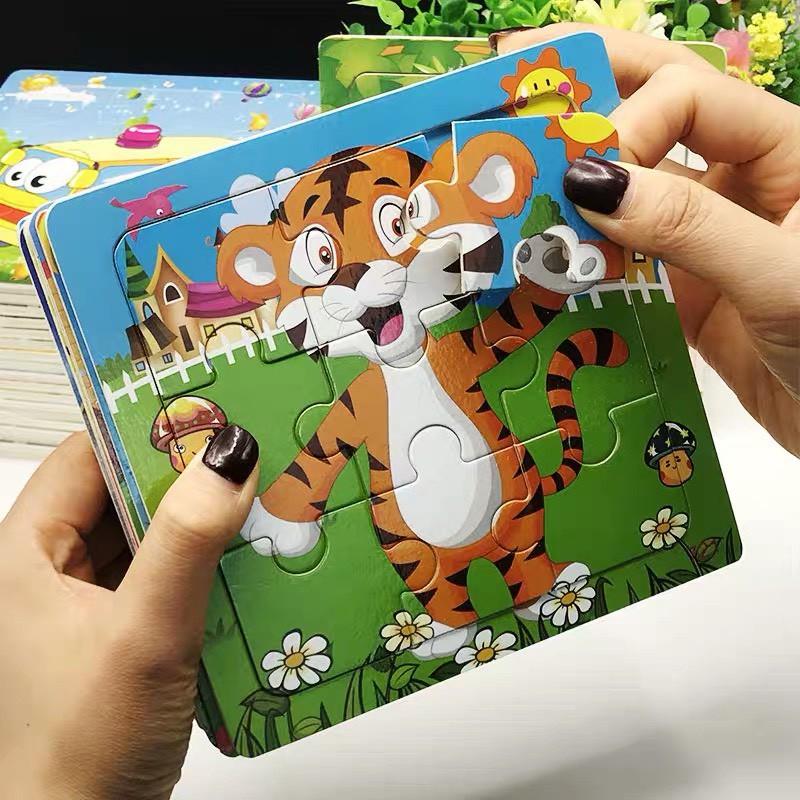 Tranh Ghép 9 Miếng Gỗ - Tranh Xếp Hình 9 Mảnh
