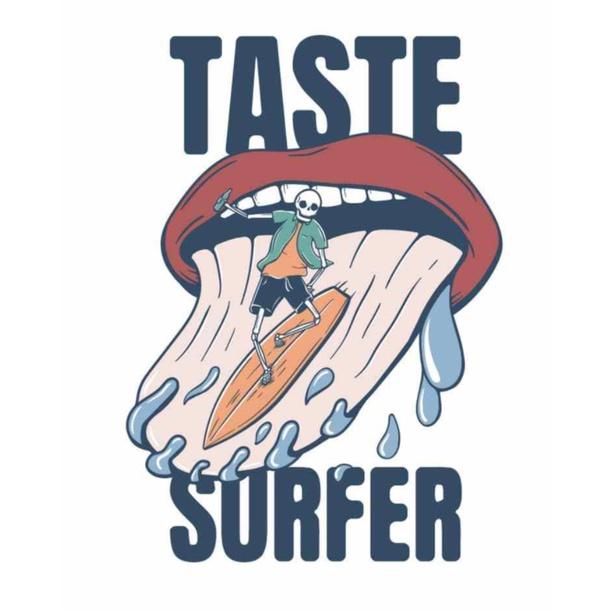 Áo hoodie taste surfer vị biển wright unisex