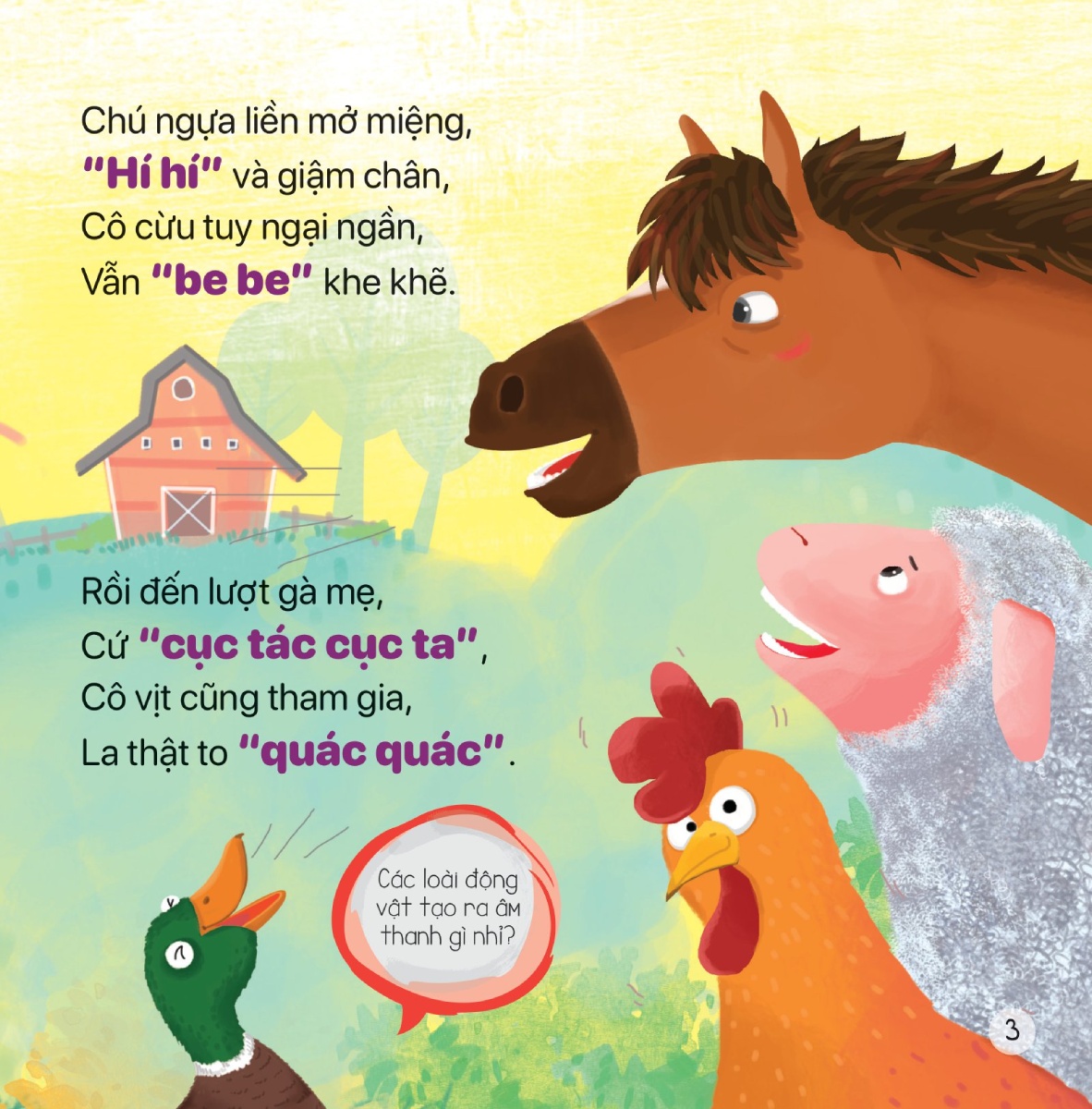 Thơ Hay Cho Bé - Học Về Nông Trại_DTI