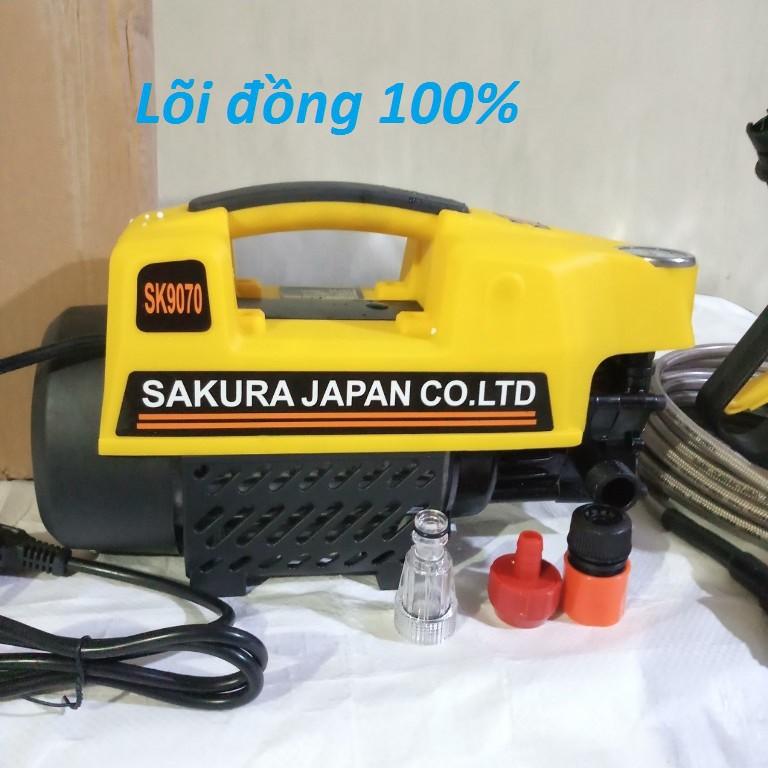 MÁY RỬA XE SAKURA 2500W LOẠI ĐẠI SK-9070 - Dây xịt dài 20 M