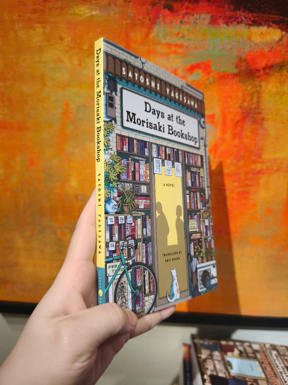Sách - Days at the Morisaki Bookshop: A Novel by Satoshi Yagisawa/Best of #BookTok/Bìa mềm US