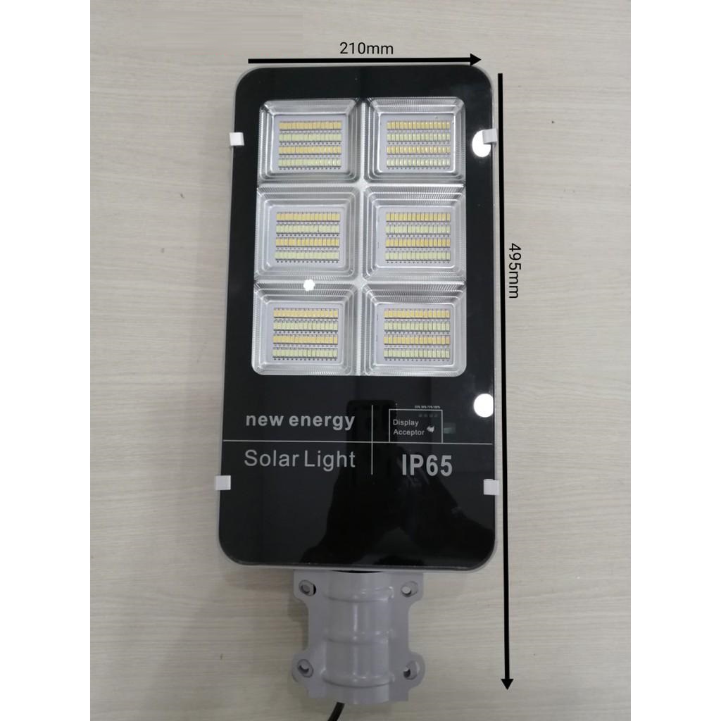 Đèn Đường Năng Lượng Mặt Trời 100W - Đèn Đường Tấm Pin Rời 100W