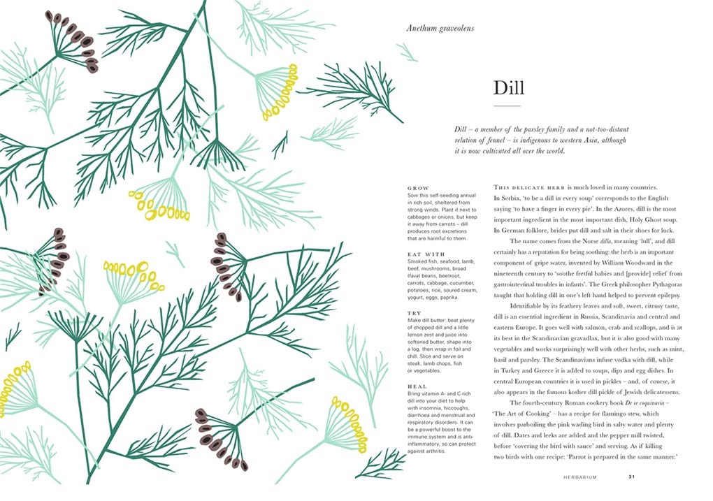 Herbarium One Hundred Herbs . Grow . Cook . Heal