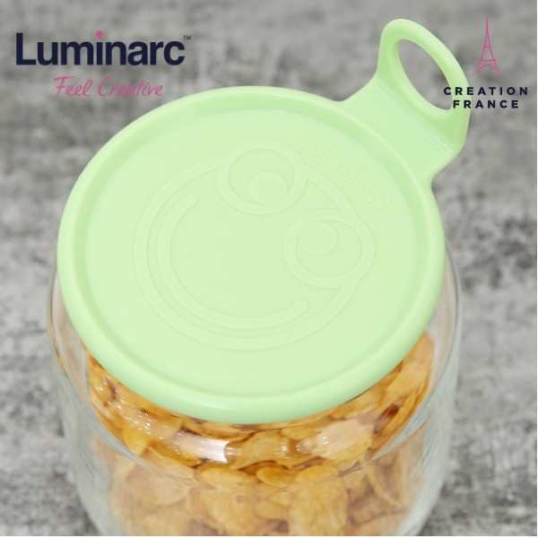 Bộ 3 Hủ Thuỷ Tinh Luminarc Rondo Smile 0.5L - LUROP8057