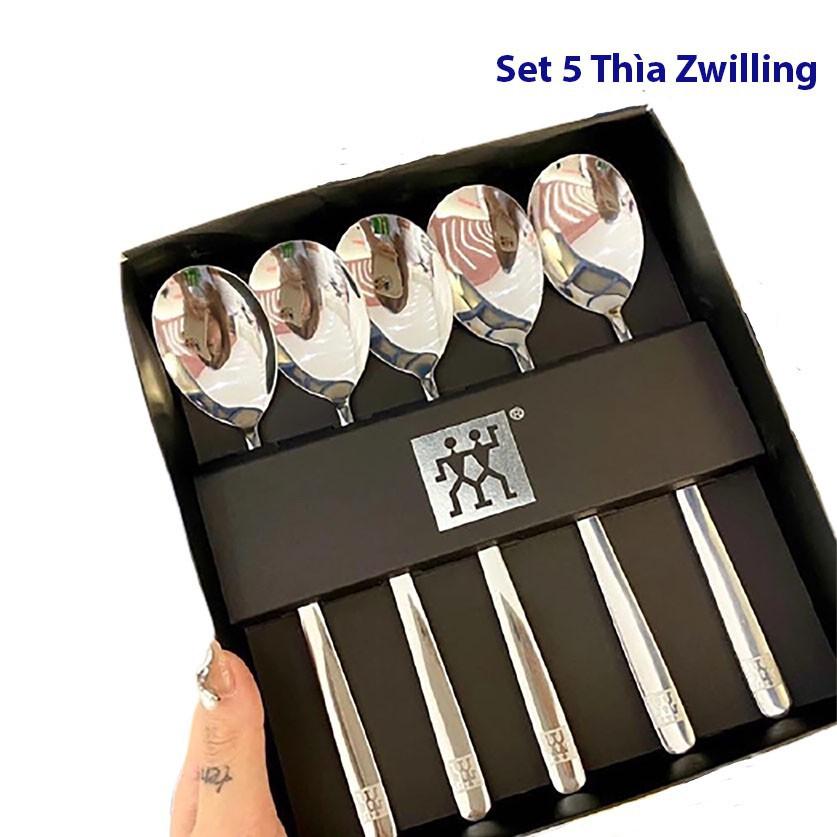 Set 5 Thìa Inox Cao Cấp ZWILLING