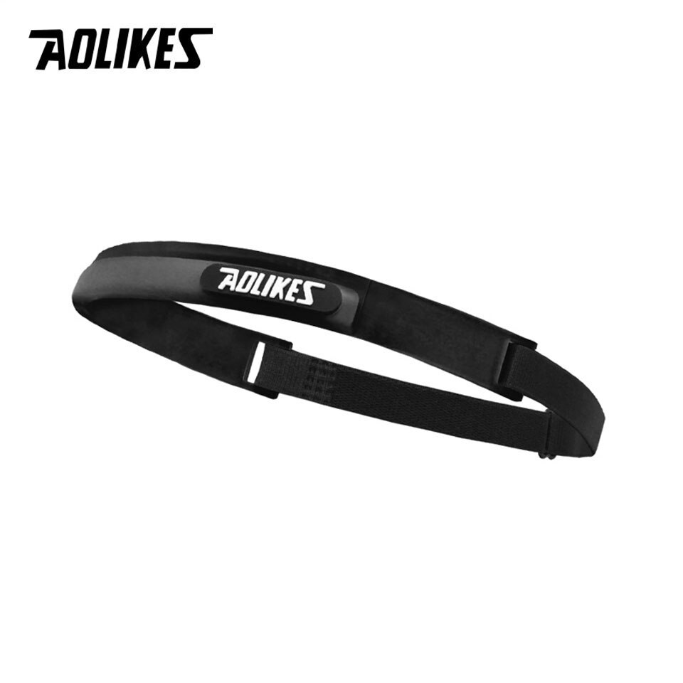 Băng Đô Thể Thao Silicone Chặn Thấm Mồ Hôi Aolikes A - 2113 Sport Sweat Band - Black