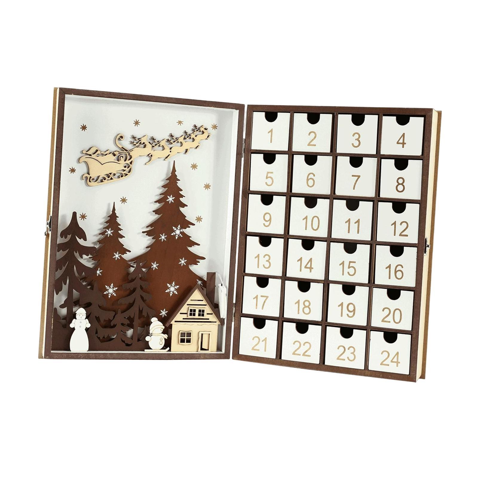 Advent Calendar 24 Day calendar Decoration for Bedroom