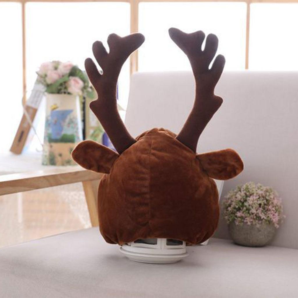 Soft  Plush Animal hat hooded Funny Reindeer Headwear