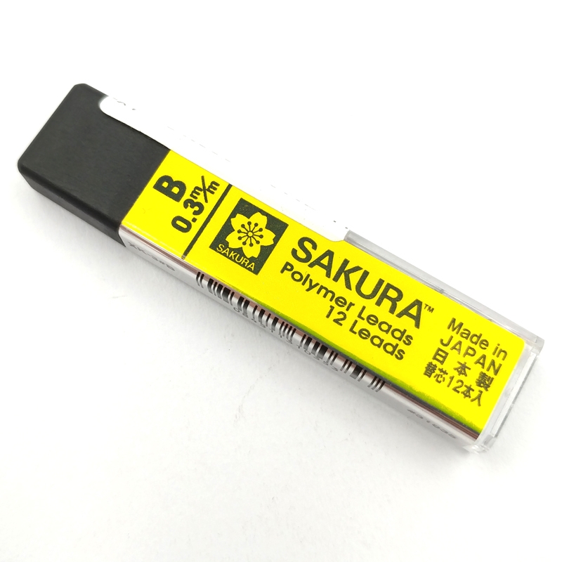 Ruột Bút Chì Bấm Sakura B 0.3mm