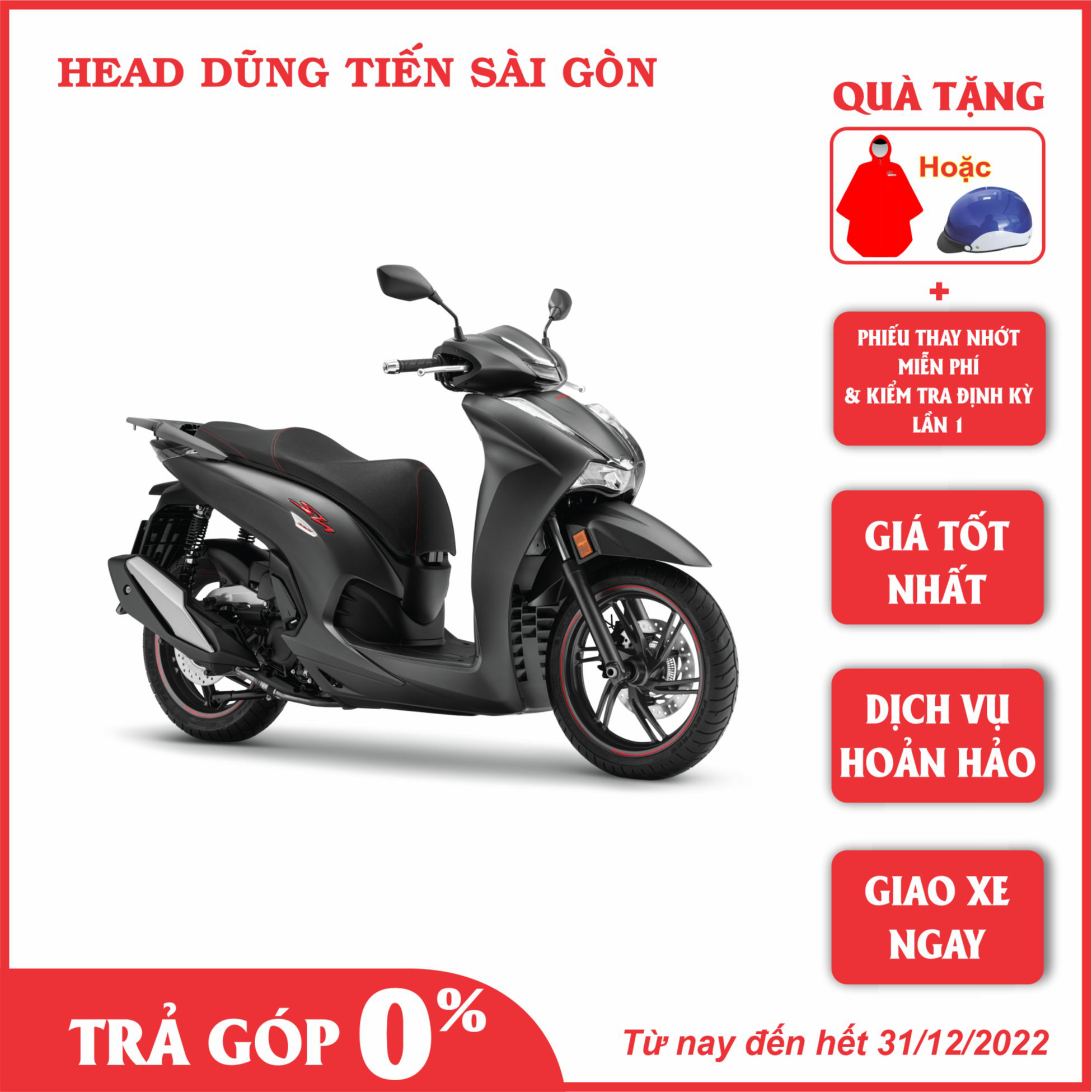 Xe Máy Honda SH350i Đặc Biệt - Đen