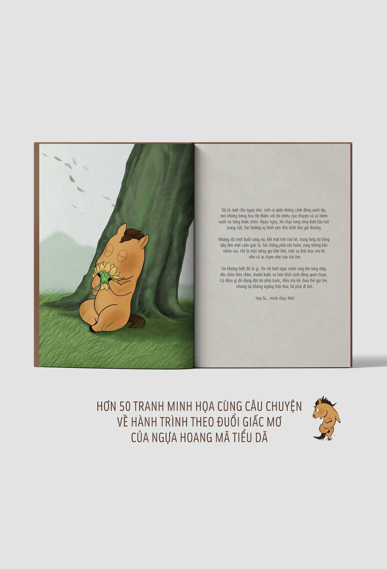 Sách - Mã Tiểu Dã - Vừa Chạy Vừa Khóc - Bìa Cứng - Tặng Kèm 1 Sticker A5 Nhựa Cán Kim Tuyến + 1 Standee Bìa Cứng + 2 Card Bo Góc