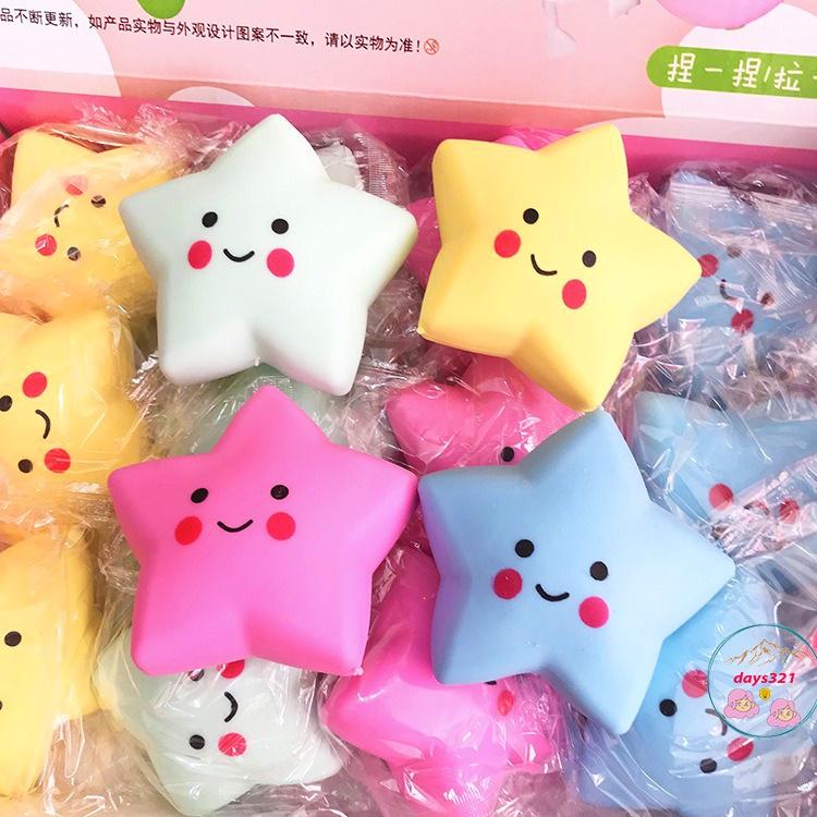 GUDETAMA SQUIShY Con VỊT BỘT Kéo Dài Nhiều Màu Mềm Mịn cực đáng yêu mochi slime bóp bóp kéo kéo cực đã